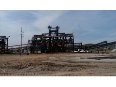 2013年6月黑龙江嫩江门鲁河珍珠岩矿干粉生产线正式生产